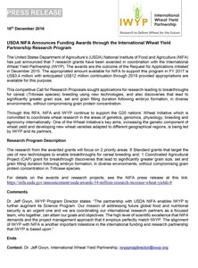 IWYP-NIFA-Call-Press-Release-12-16-16