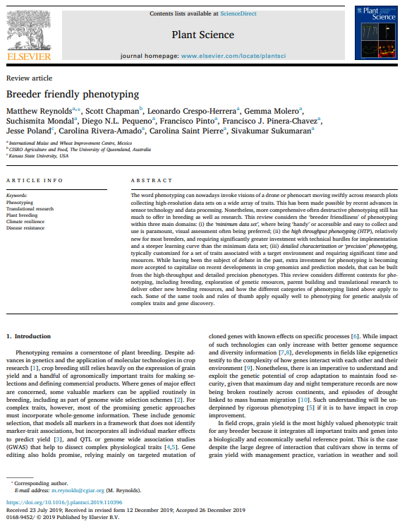 International Wheat Yield Partnership International Wheat Yield Partnership